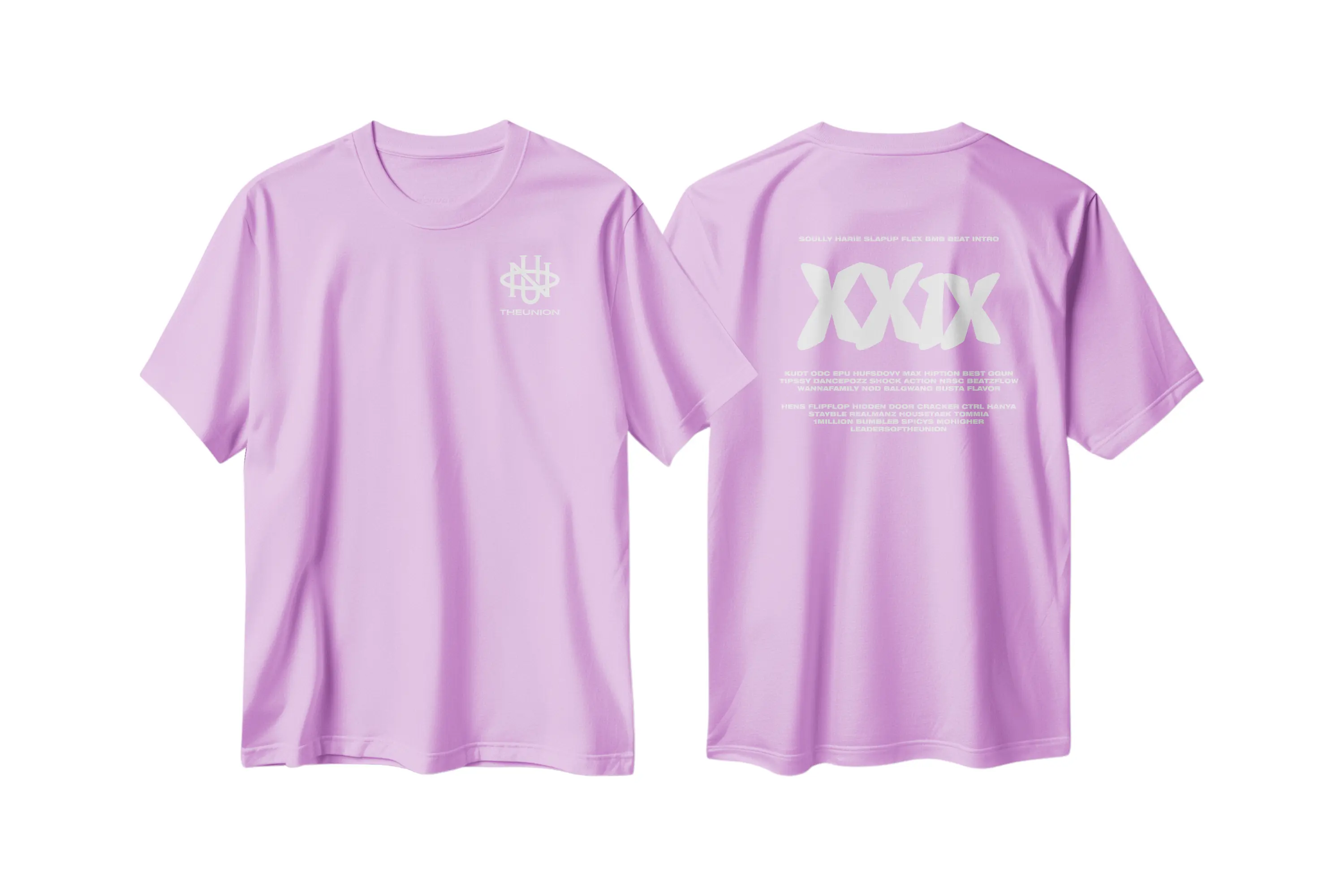 더유니온 티셔츠 (퍼플)